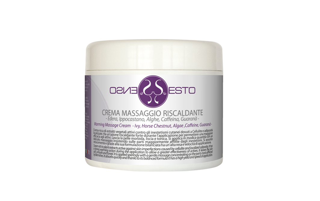 images CREMA DA MASSAGGIO RISCALDANTE Edera-Ippocastano-Alghe Caffeina - GuaranĂ