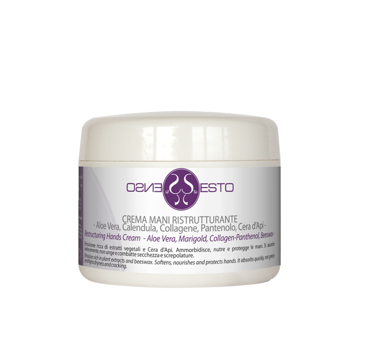 images CREMA MANI RISTRUTTURANTE Aloe - Calendula - Collagene Pantenolo - Cera d’Api